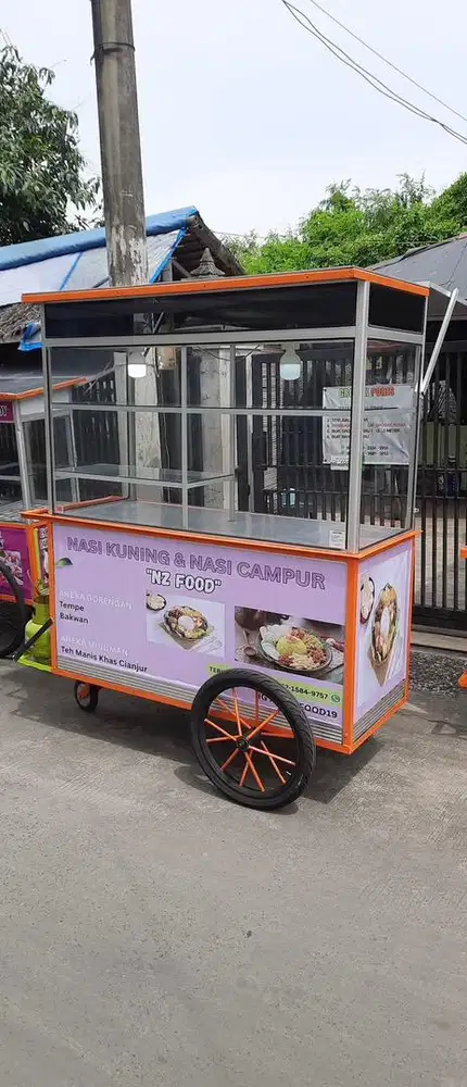 Gerobak untuk jualan