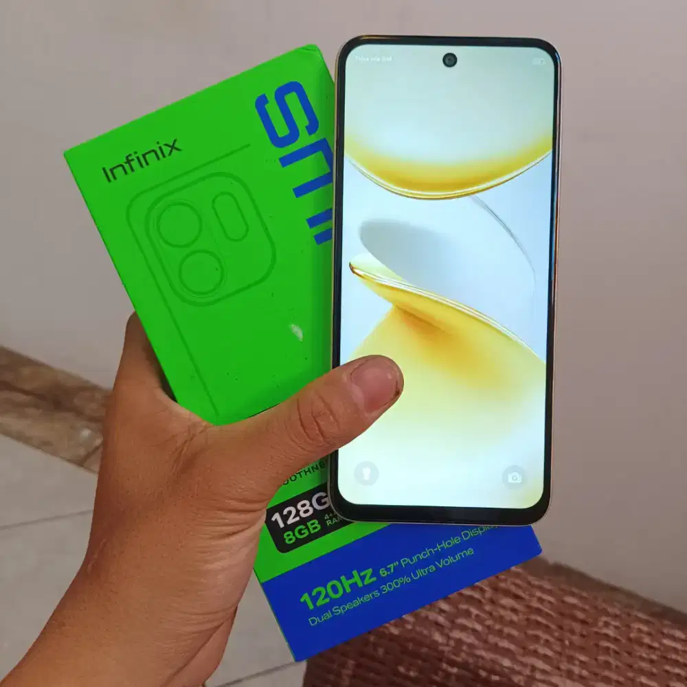 INFINIX SMART 9 4+4/128 FULLSET ORI