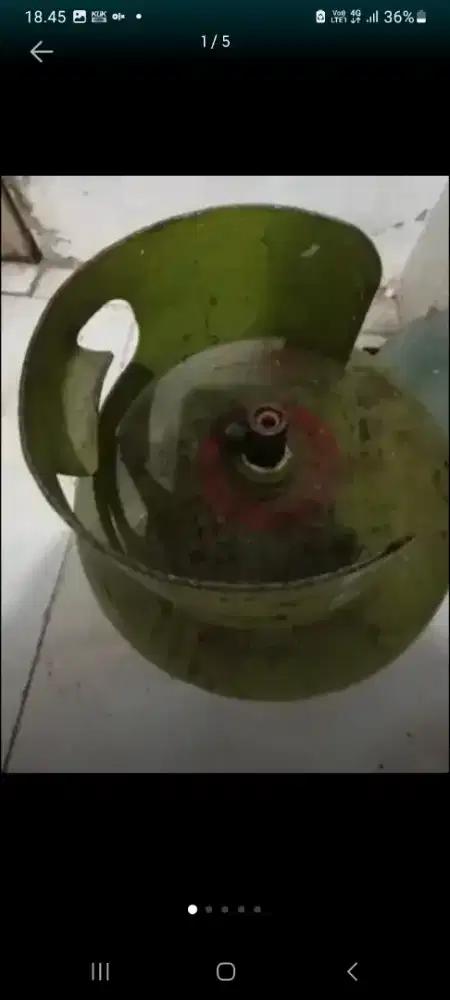 Tabung gas LPG 3kg (kosong)