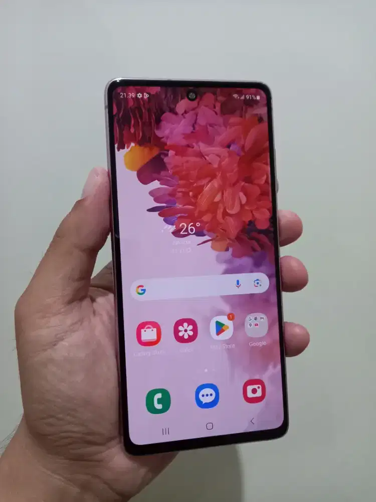 Samsung Galaxy S20 Fe Ram 8/128Gb Batangan ex sein ada minus dibaca