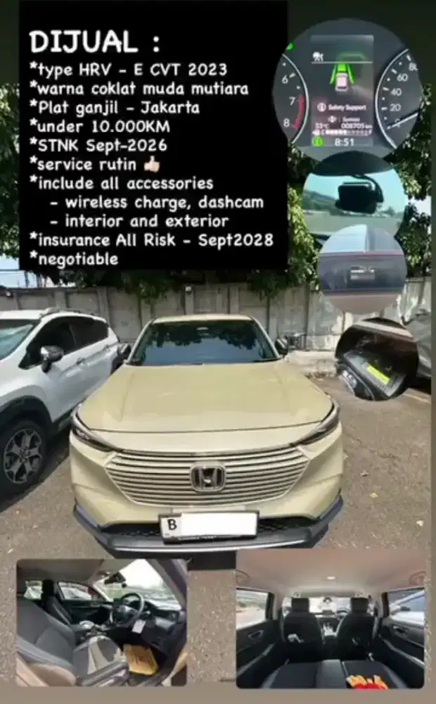 Honda HRV - E CVT 2023 ajibb