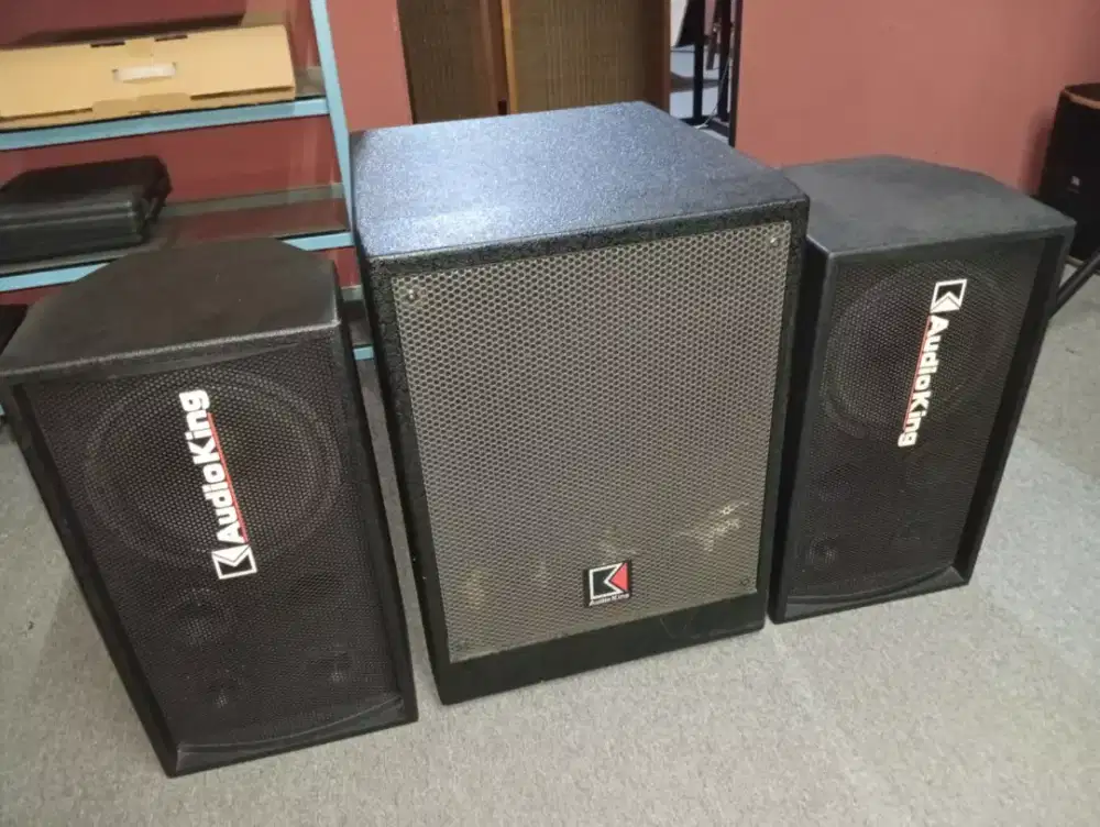 PAKET SPEAKER SUBWOOFER  AUDIOKING
