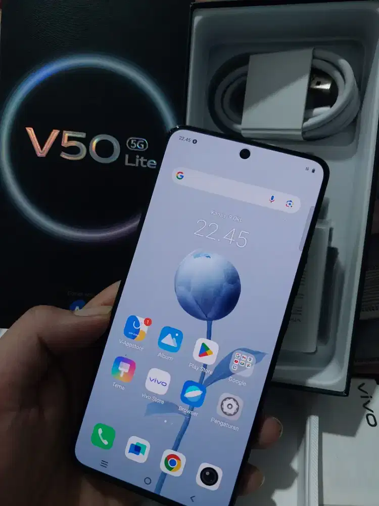 VIVO V50 LITE 5G AI MULUS FULLSET