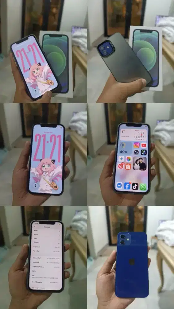IPHONE 12 256 TT/BT/MAHAR