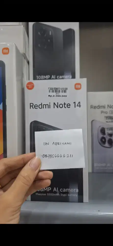 REDMINOTE 14 8/128 ATLANTIS DAHSYAT!!