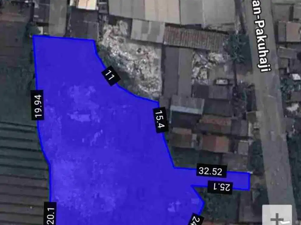 Dijual Tanah seluas 4.779  m2 di Sepatan Kab. Tangerang