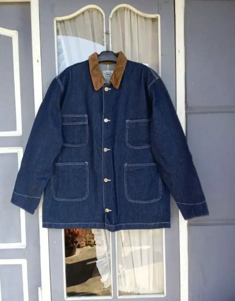 Jaket TECHINICAL APPAREL CHORE DENIM JACKET Besar