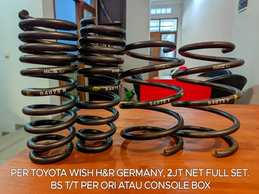 Lowering kit H&R Germany full set, 2jt net, bisa tkr tmbh.