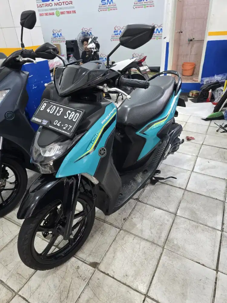 DIJUAL CASH YAMAHA MIO GEAR 125 THN 2022 PAJAK OFF 2X SIAP PAKAI