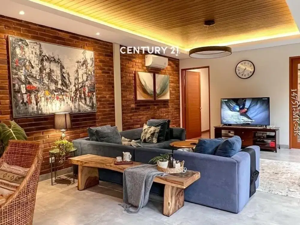 Dijual Rumah Tropis Modern Design Arsitektur Di Bintaro Sektor 9