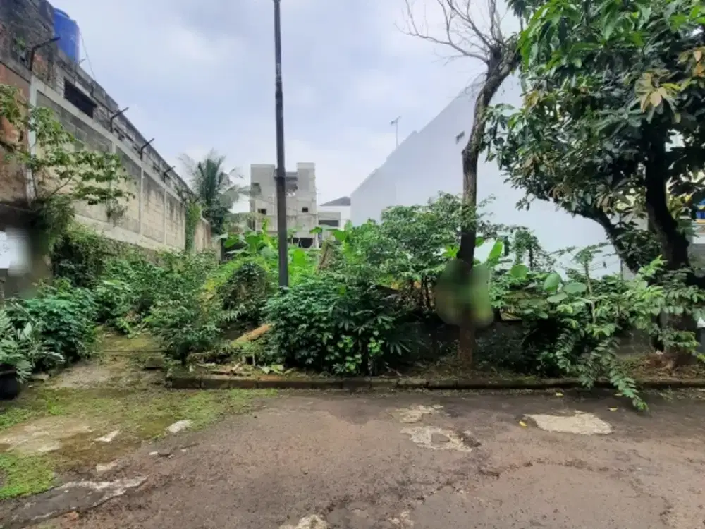Kavling di Mertilang Bintaro Sektor 9, luas dan murah jalan lebare