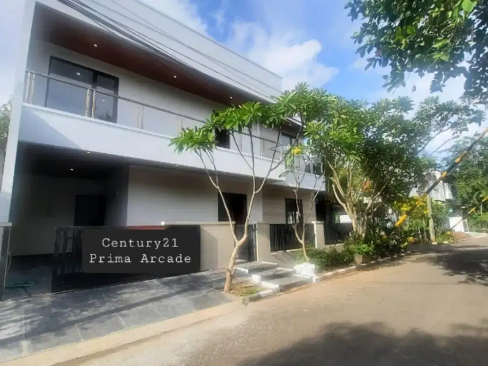 Maleo Bintaro Jaya Sektor 9, rumah brandnew modern siap huni di hook