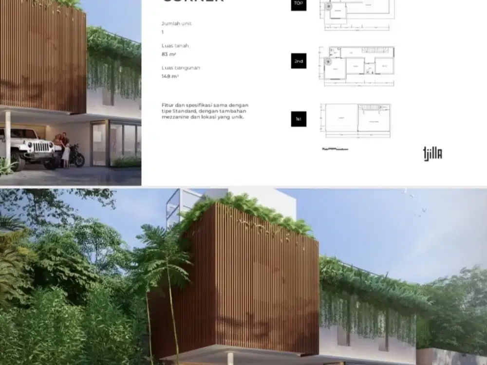 Rumah brandnew modern lokasi stategis di Taman Cilandak Jaksel.