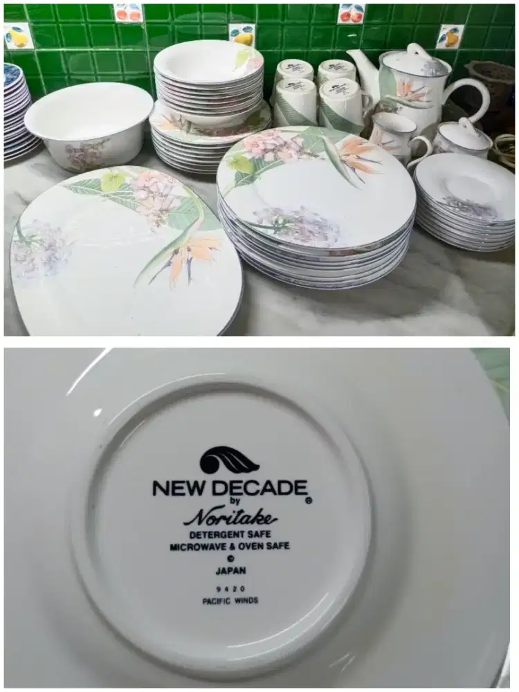 Edisi pindahan..jual set NORITAKE (nett), baca deskripsinya.