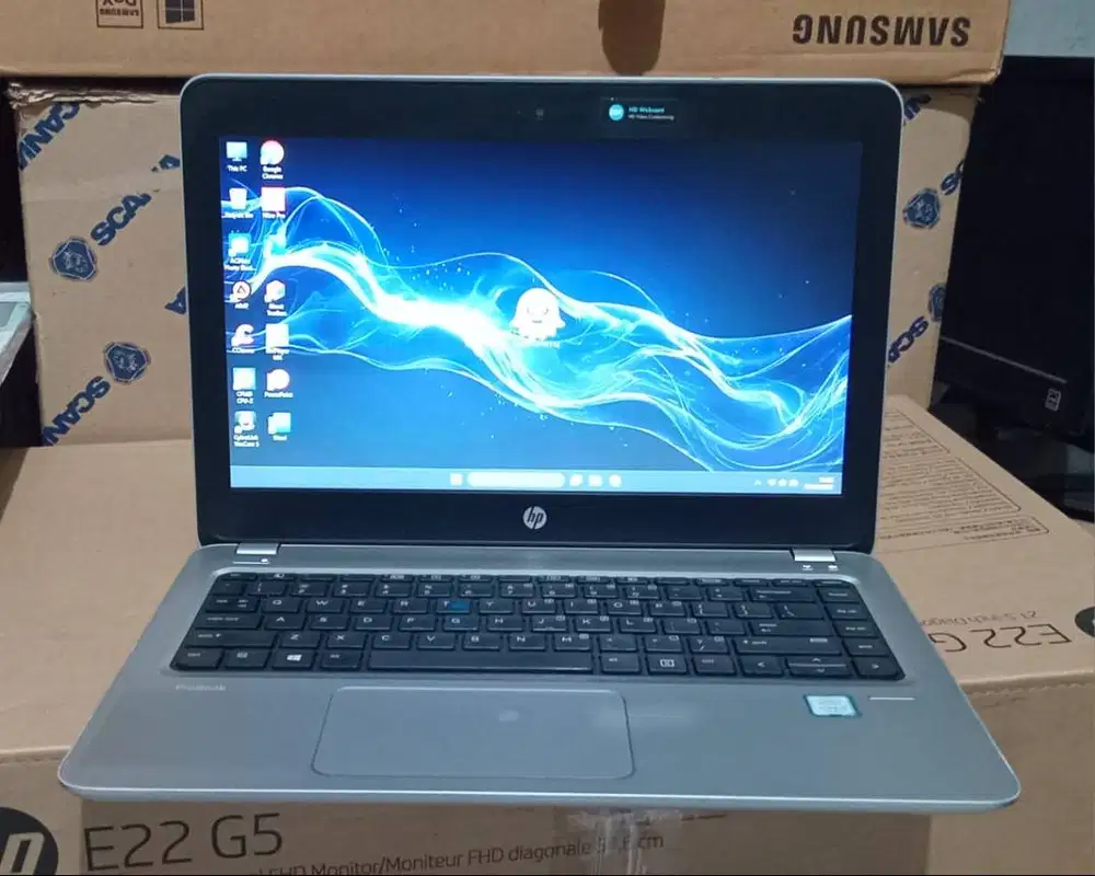Laptop HP Core i3 Gen7 SSD M2Sata 256GB HDD 500GB Siap Pakai