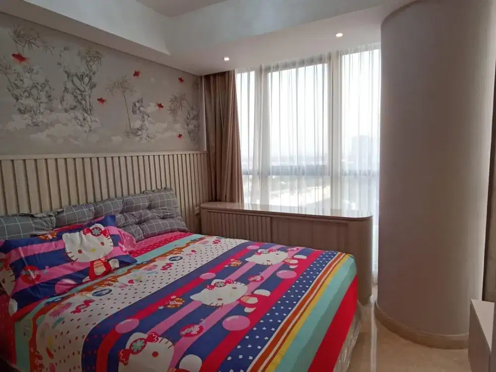 Jual murah apt PIK gold coast uk 90m furnish interior 2BR