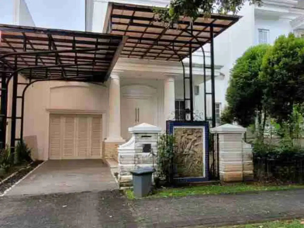Cluster De Maja, De Park, BSD City Rumah Sewa 2 Lantai 240 Jt/th