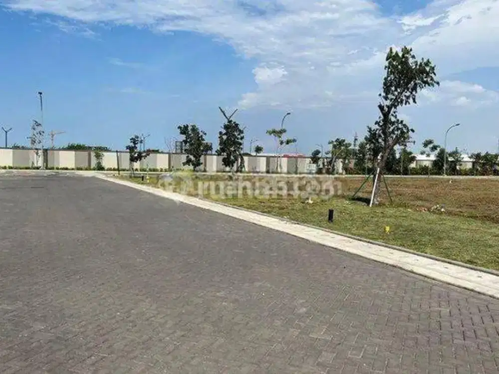 Jual unit langka kavling PIK 2 luas 17x50 Hoek Cluster exclusive