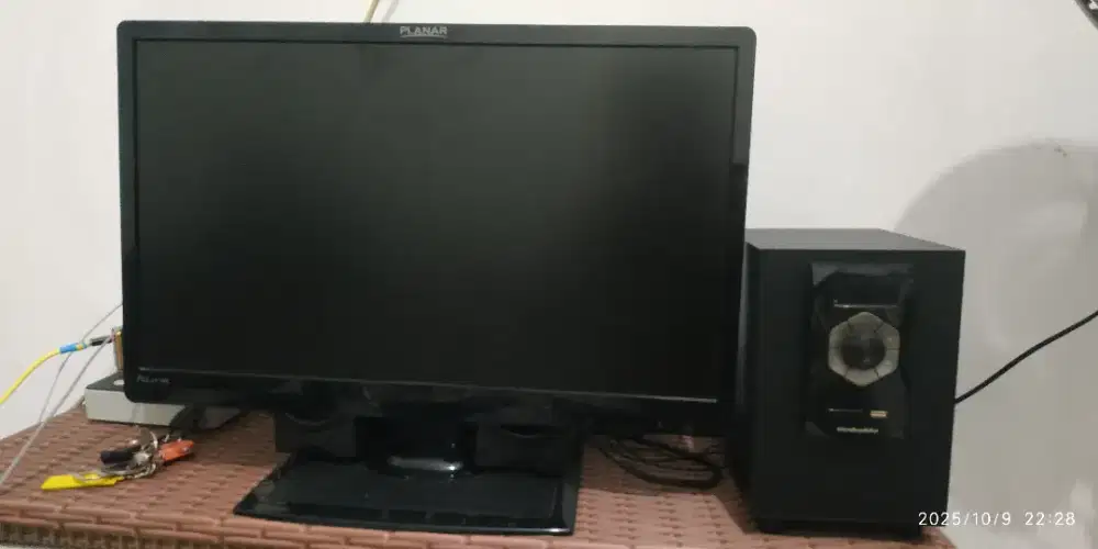 Minitor 24 inch bonus speaker subwofer twiter simbadda