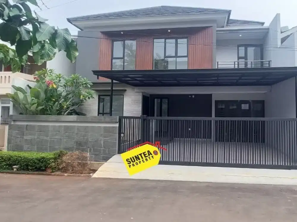 Jual Murah Rumah Brand New 2 Lantai Strategis di Mertilang Bintaro Sektor 9