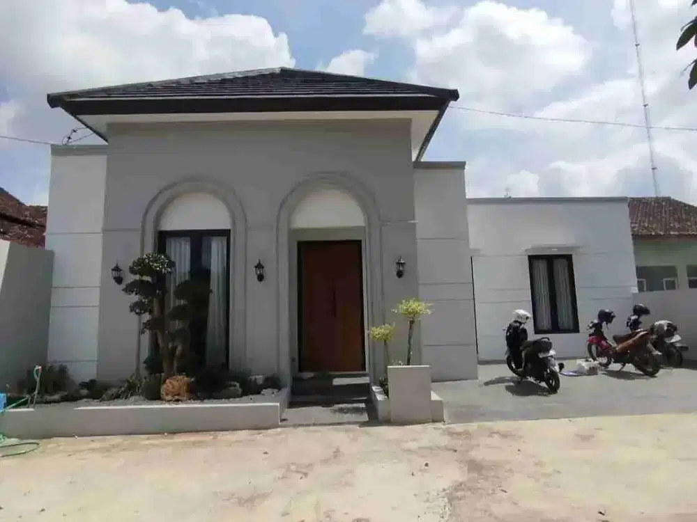 rumah limasan modern hanya 200 meter dari jalan raya, dekat pertamina rewulu