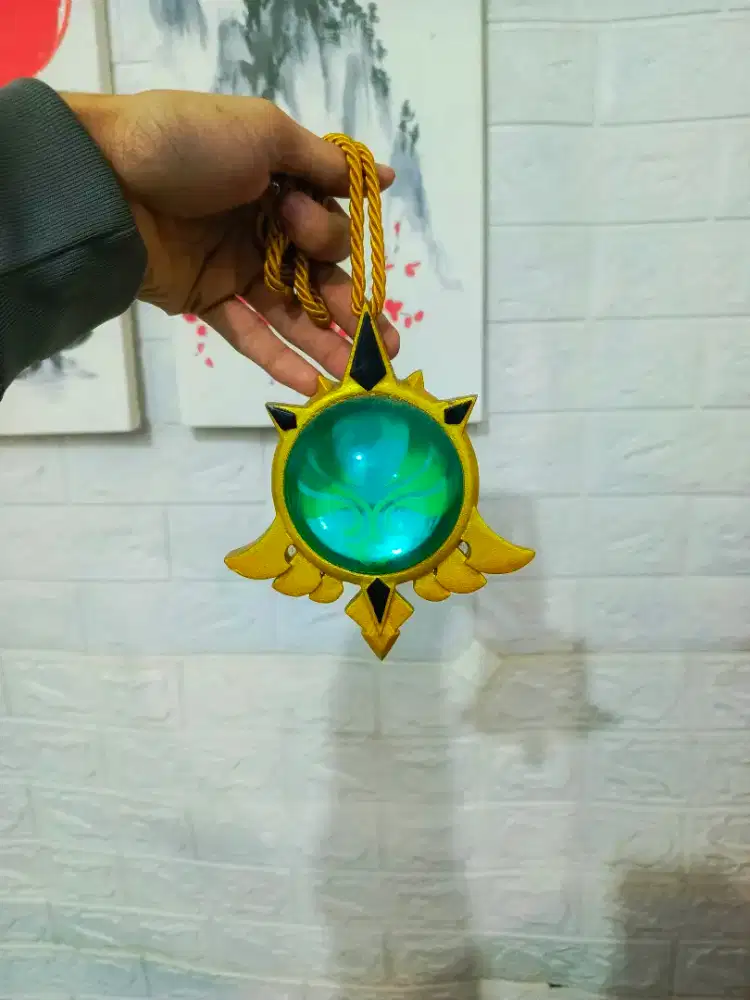 Aksesoris Cosplay Koleksi Genshin Impact Anemo Vision Mondstadt Rare