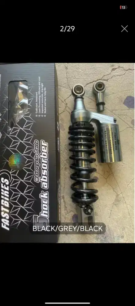 Shockbreaker sokbreker fastbikes tabung atas salah beli 310mm 330mm