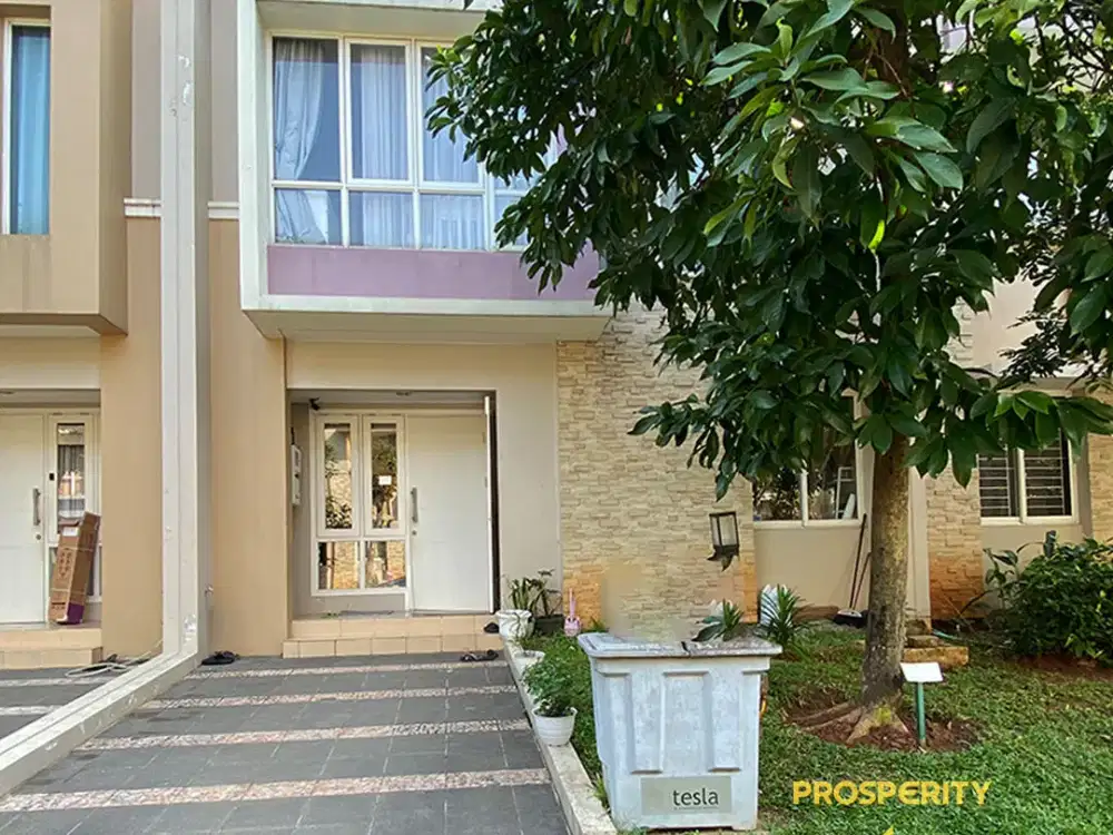Rumah Sudah Renov di Cluster Tesla Scientia Summarecon Gading Serpong