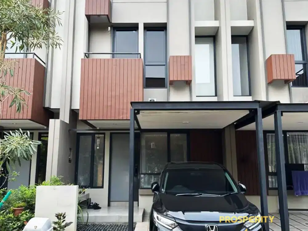 Dijual Murah! Rumah Furnish di Cluster Invensihaus R Tabebuya BSD City