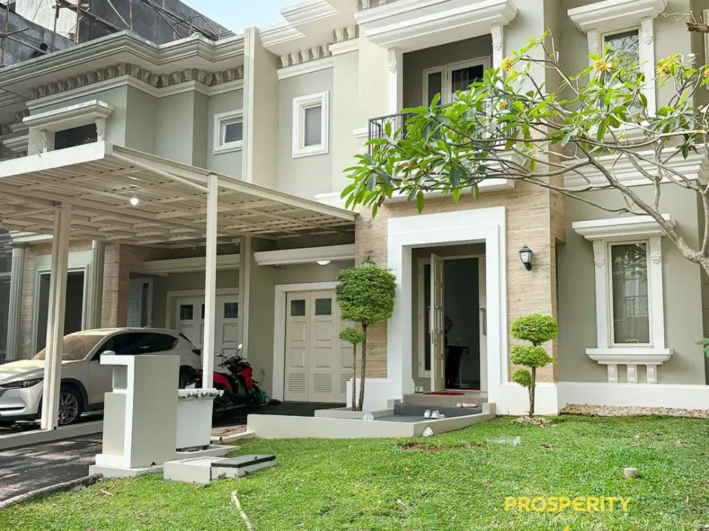 Rumah Bangunan Mandiri Cluster Scarlet The Springs Gading Serpong