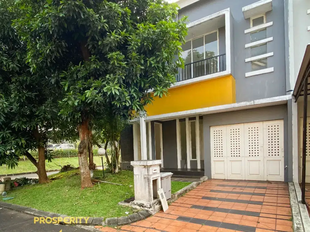 TERMURAH SE-CLUSTER! Rumah Hoek di Cluster Topaz PHG Gading Serpong