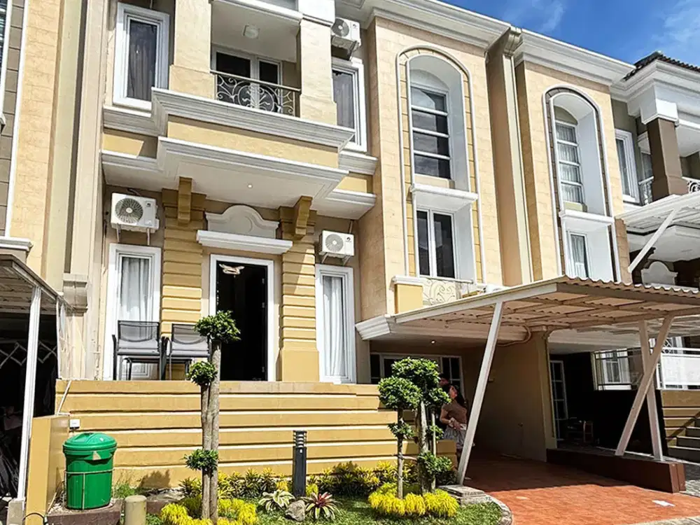 Rumah Modern Full Interior 2,5 Lantai di Cluster Samara Gading Serpong