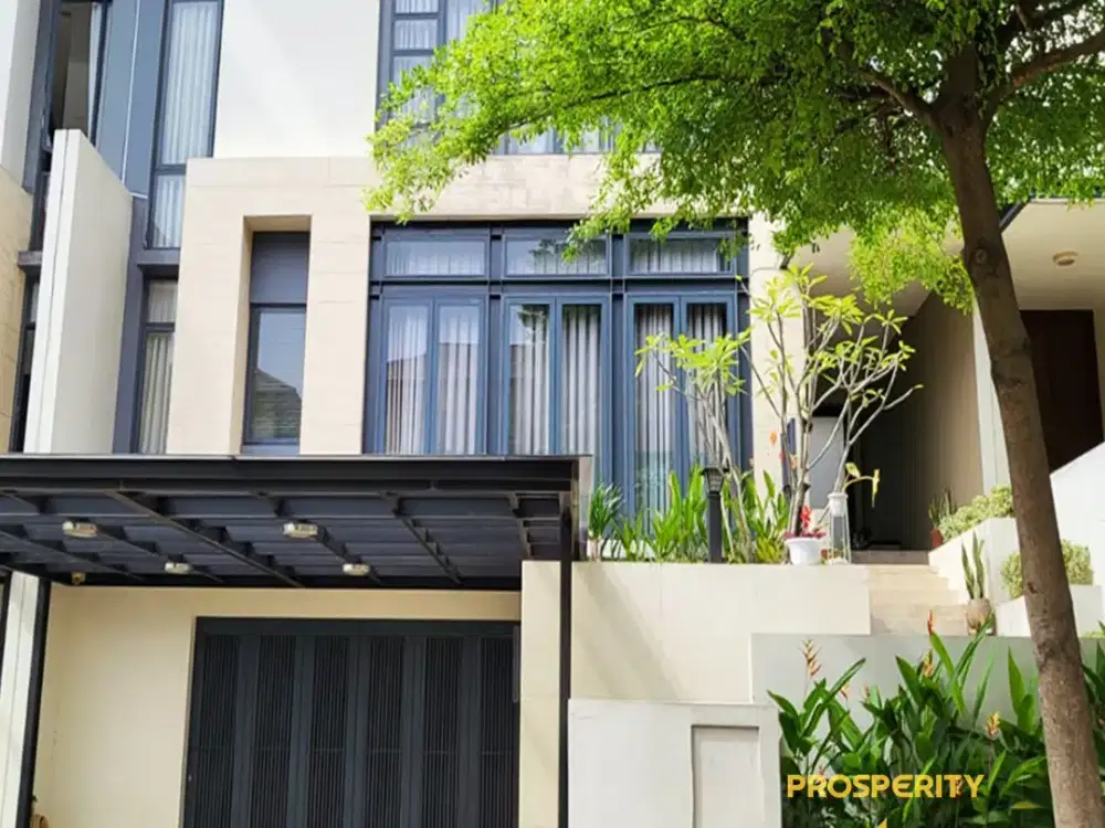Rumah Mewah Modern Style Furnished di Cluster Lancewood Navapark BSD