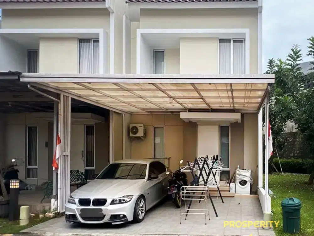 Rumah Full Furnish di Cluster Boston Village Paramount Gading Serpong