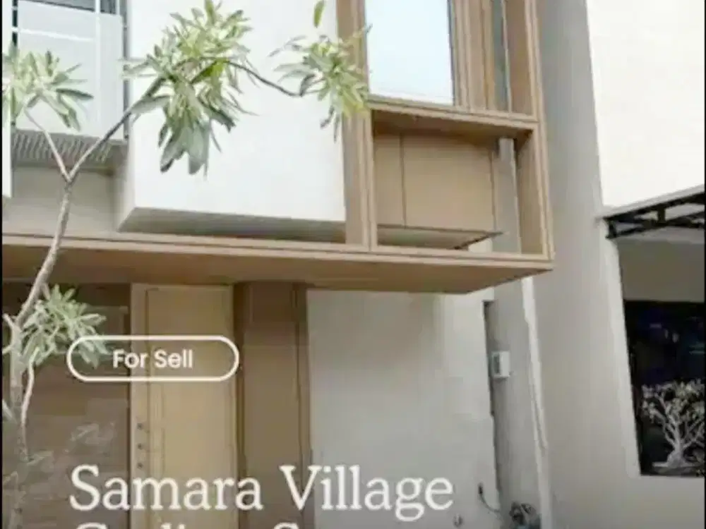 Rumah konsep Japanese Strategis Cluster Samara Village Gading Serpong
