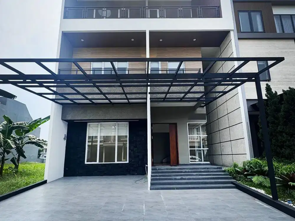 Rumah 3 Lantai Furnished di Cluster Sutera Onyx Alam Sutera Tangerang