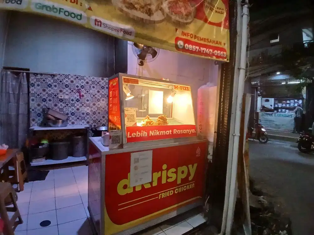 Jual peralatan full set ayam krisspy