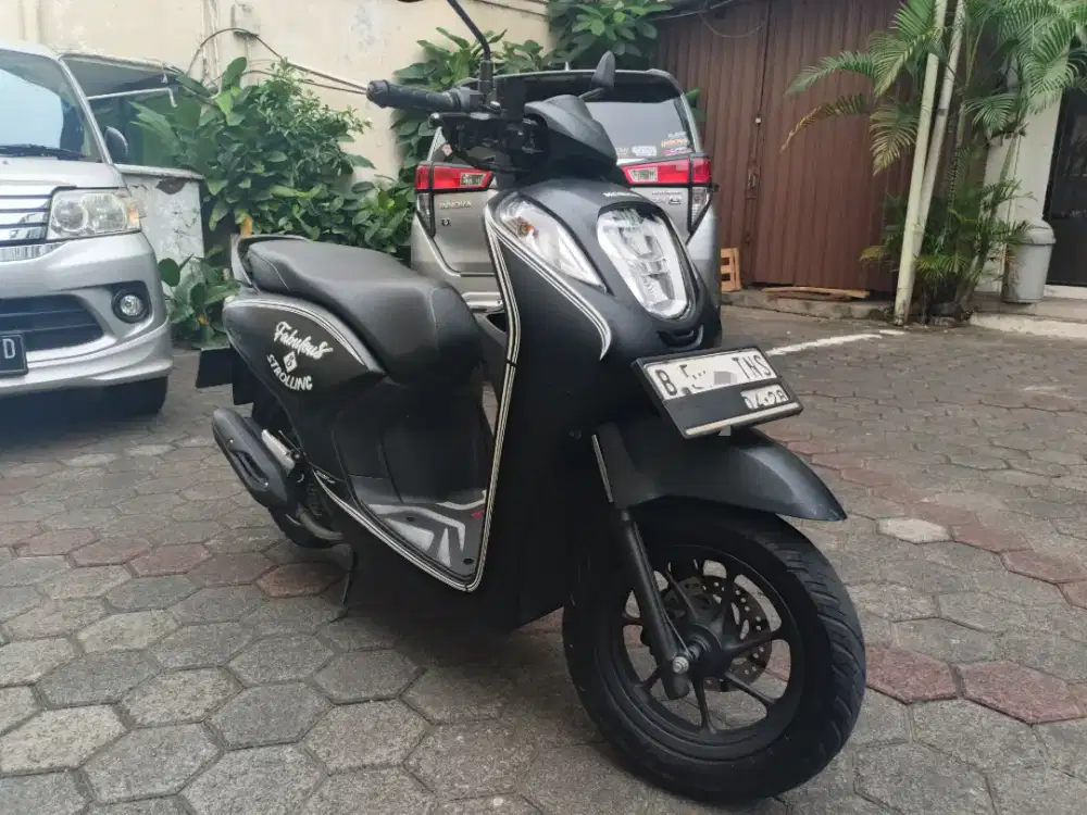 Honda Genio 2023 CBS ISS – Hitam Doff – Surat Lengkap Pajak Hidup