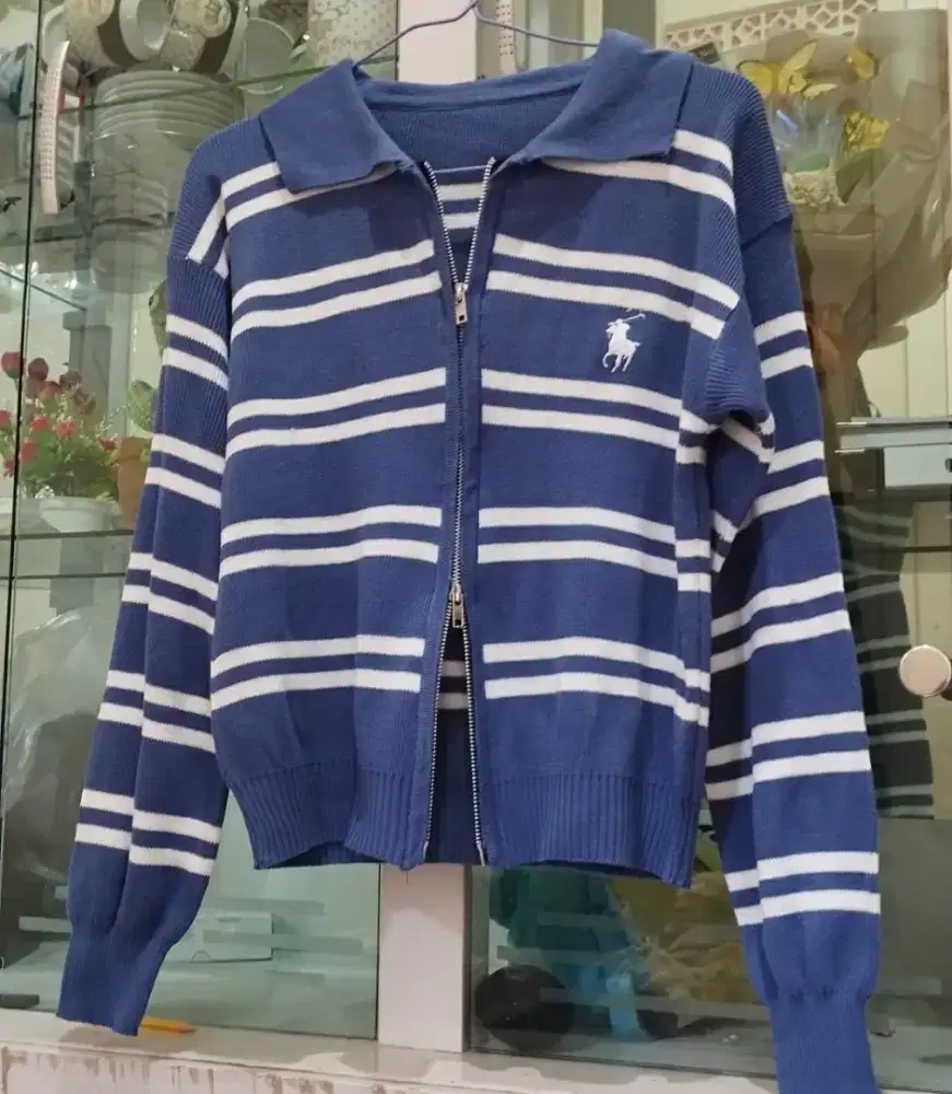 knitwear double zipper