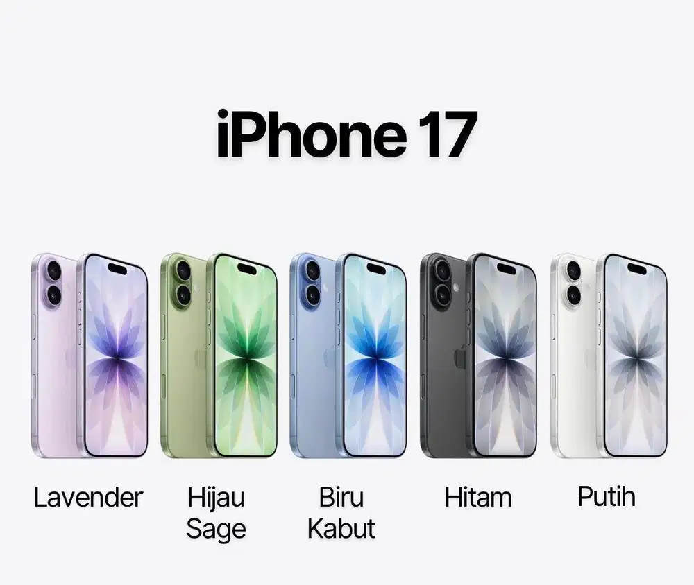 PO IPHONE 17 SERIES 256gb