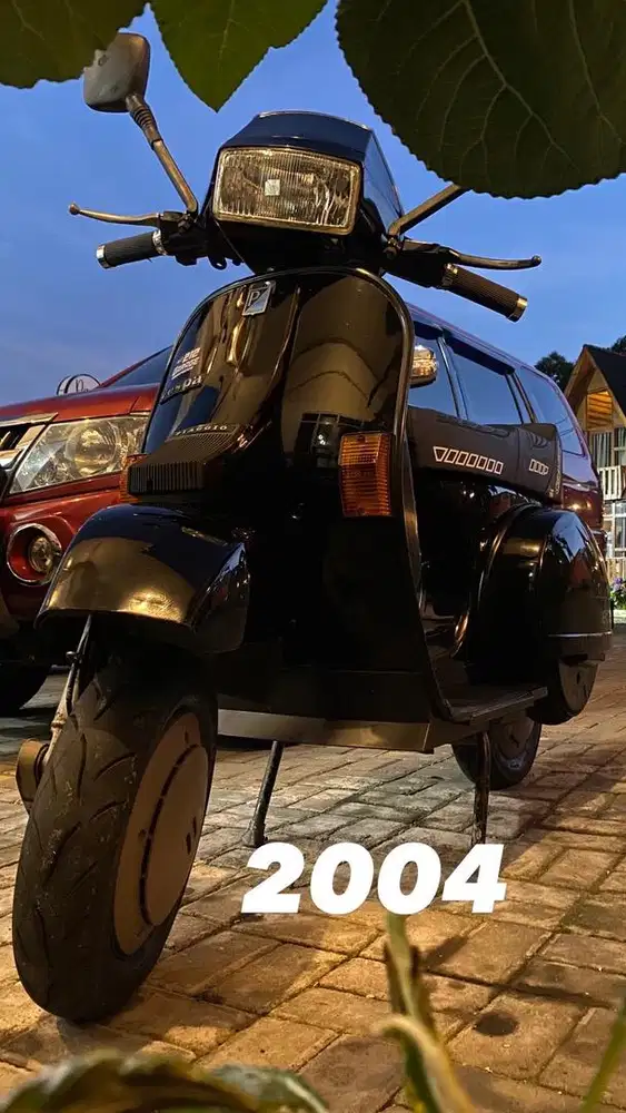 Piaggio Vespa Excel Black Lucido RARE