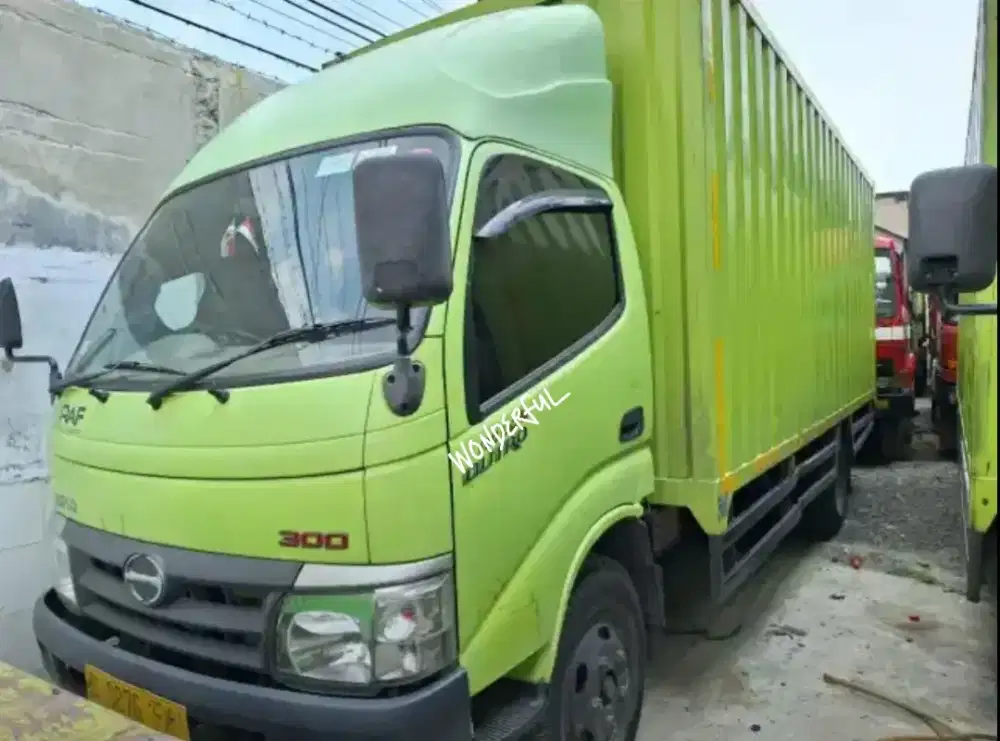 Hino Dutro 6ban Long Box Besi Long 5.7m Euro2 Bio Solar Turbo Colt