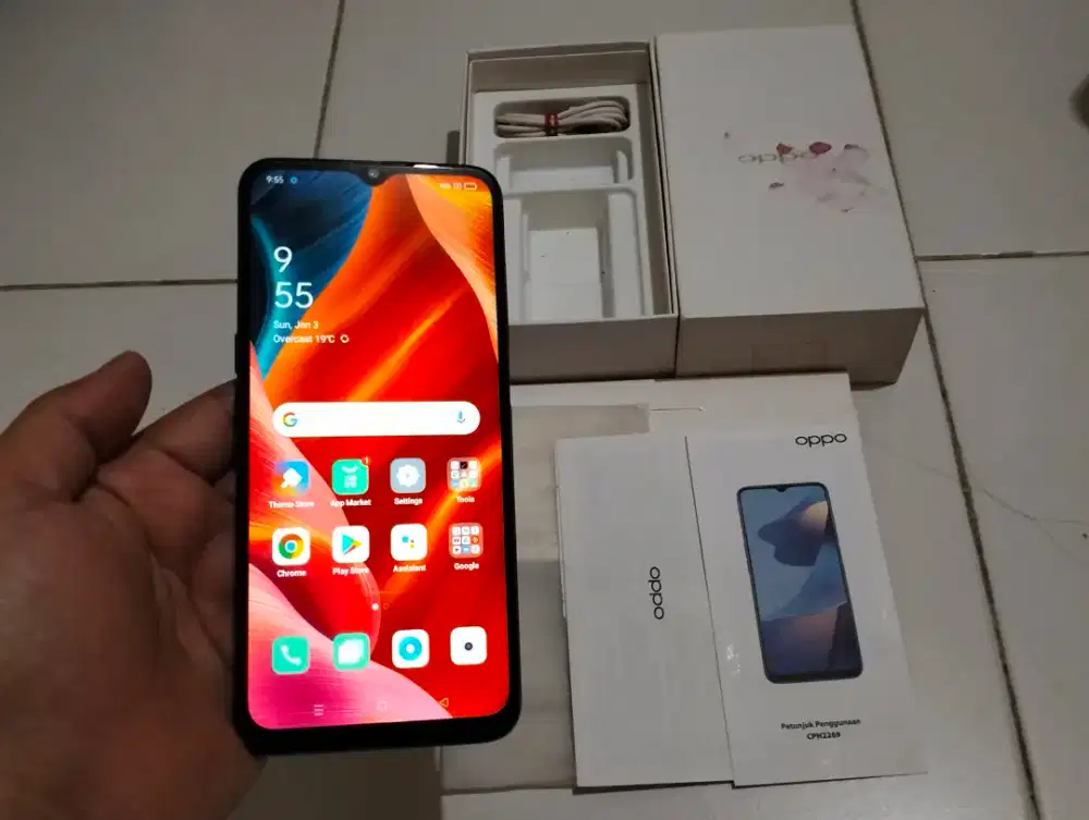 BUTUH UANG OPPO A16 RAM 6GB / 128GB 4G LTE Duos 6,52in Finger 5000Mah