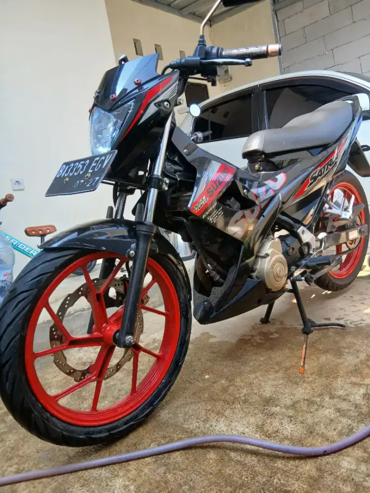 DIJUAL MOTOR SATRIA FU TAHUN 2015