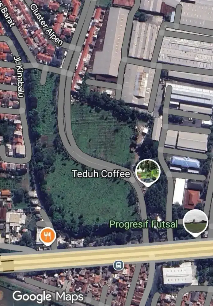 Dijual Tanah Komersial 4 Ha di Soekarno Hatta Bandung, LokasiStrategis