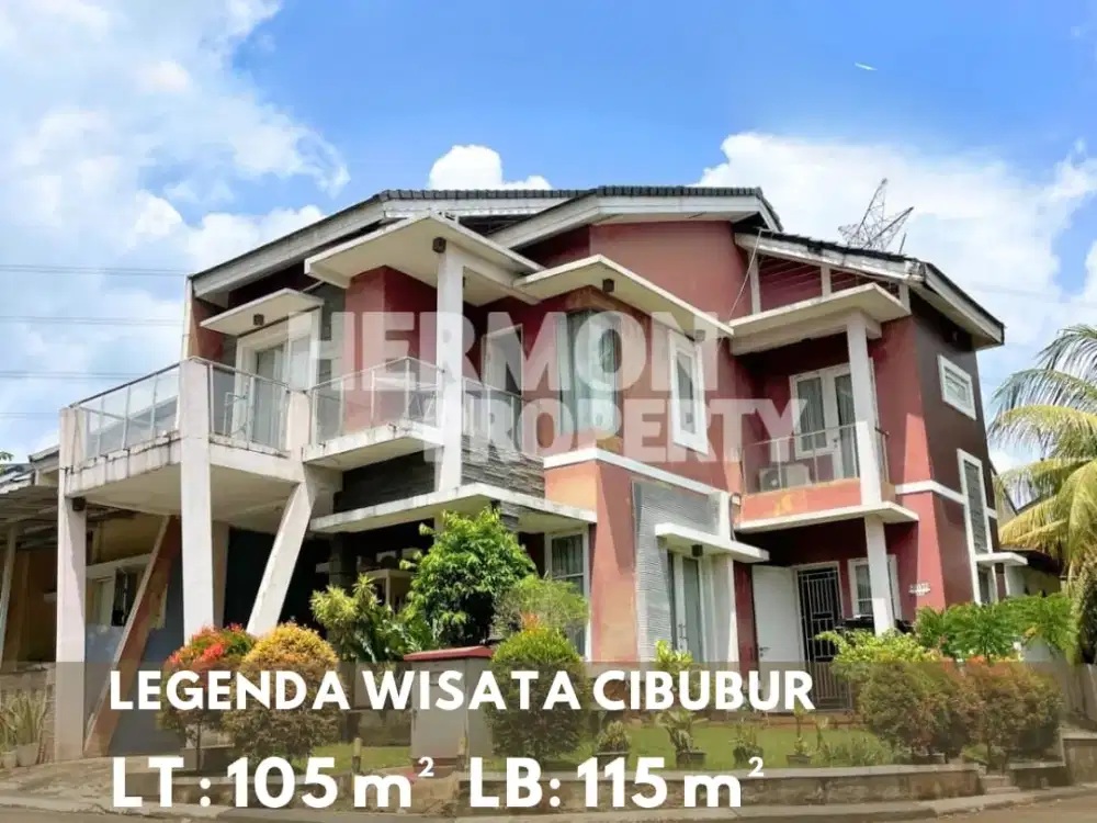 Rumah 2 Lantai Minimalis , sudah Baja Ringan di Legenda Wisata Cibubur , Harga NEGO