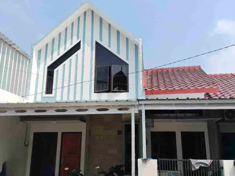 Rumah Mezanin Siap Huni Bebas Banjir di Mekarsari Depok