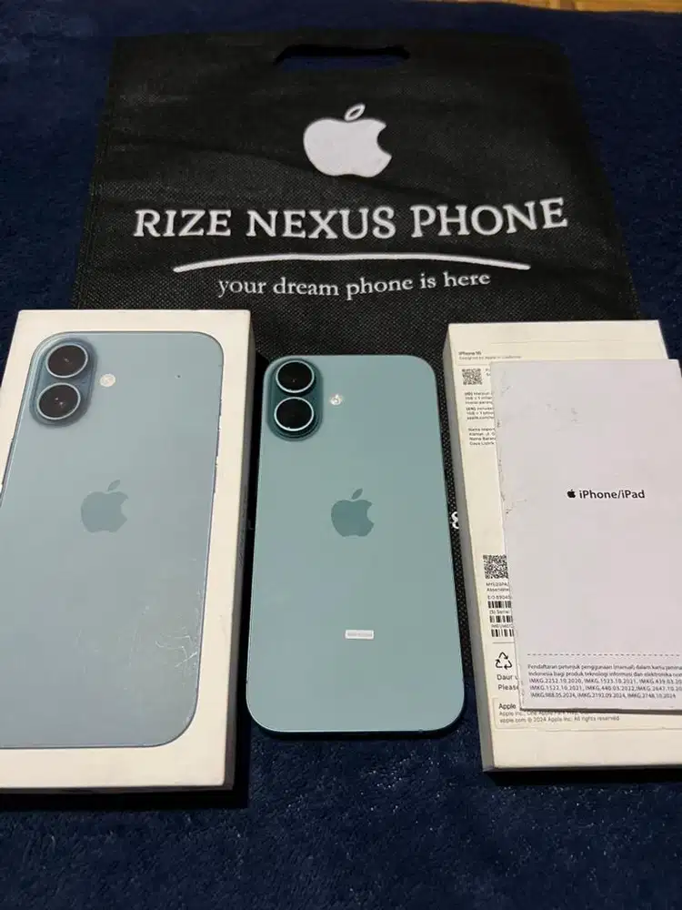 IPHONE 16 128GB IBOX RESMI