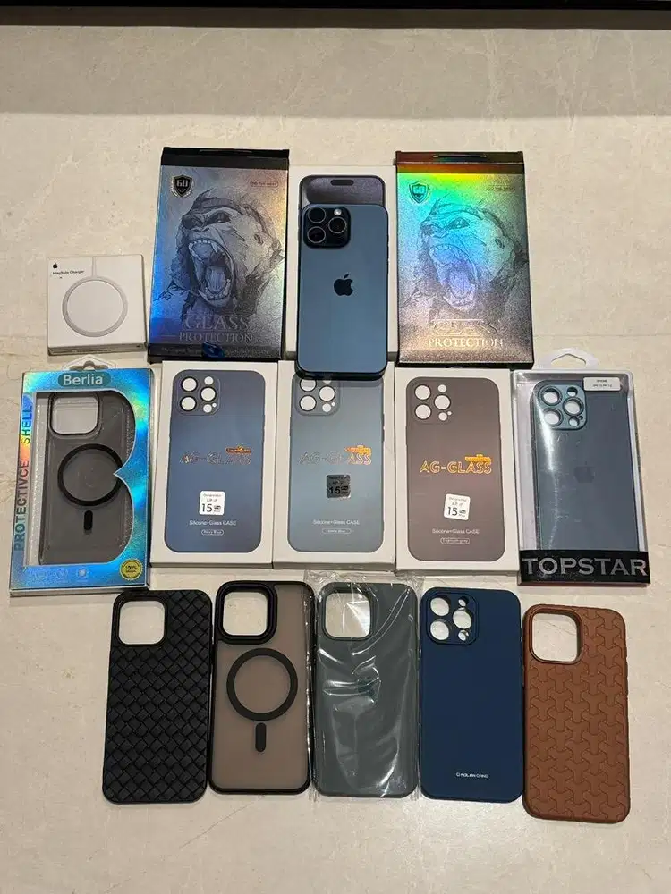 Iphone 15 Promax 256gb Ex IBOX Fullset + Bonusss