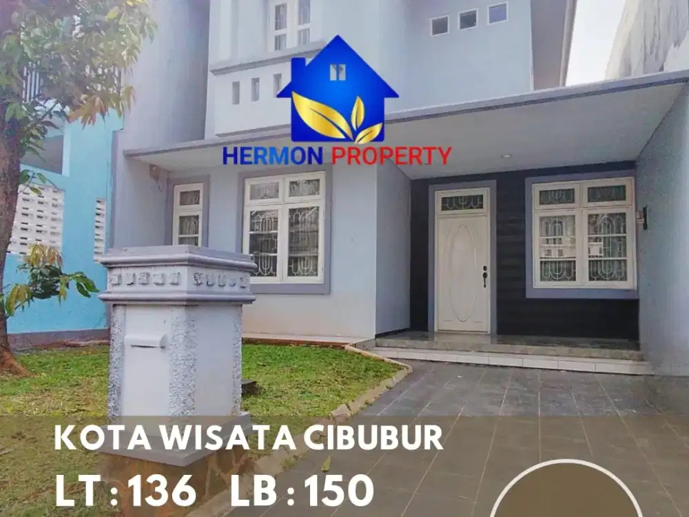 B.U Rumah Siap Huni Harga Miring di Kota wisata cibubur
